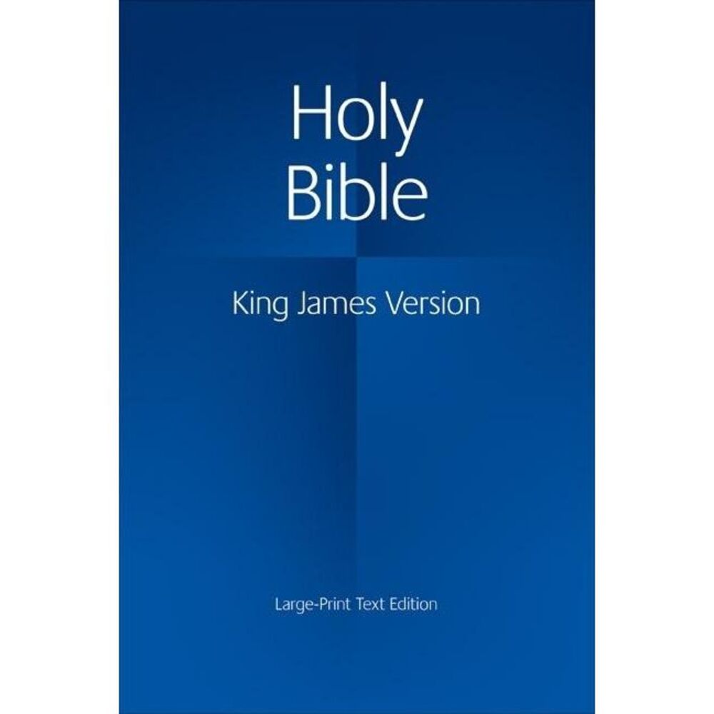 Large Print Text Bible-KJV -- Cambridge University Press